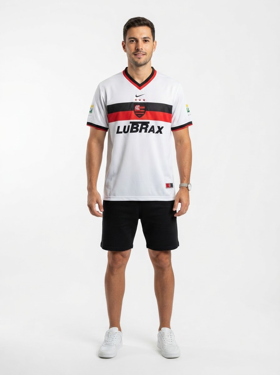 Flamengo 2001 II Away Jersey - Retro Version