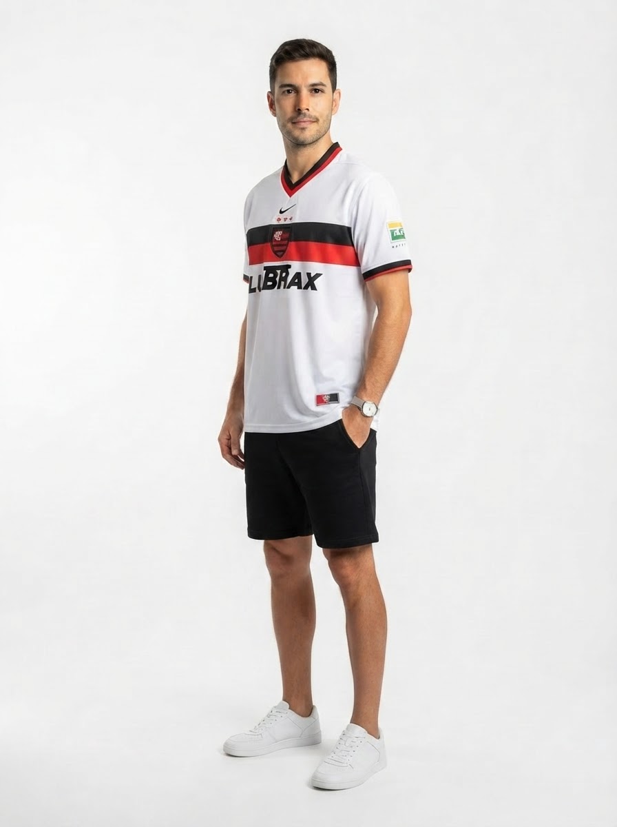 Flamengo 2001 II Away Jersey - Retro Version
