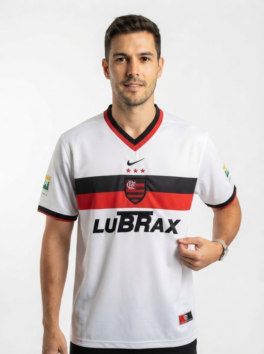 Flamengo 2001 II Away Jersey - Retro Version
