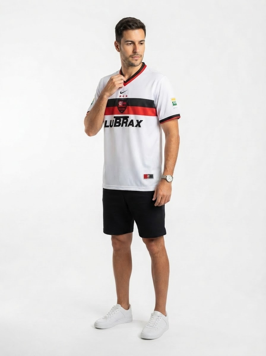 Flamengo 2001 II Away Jersey - Retro Version