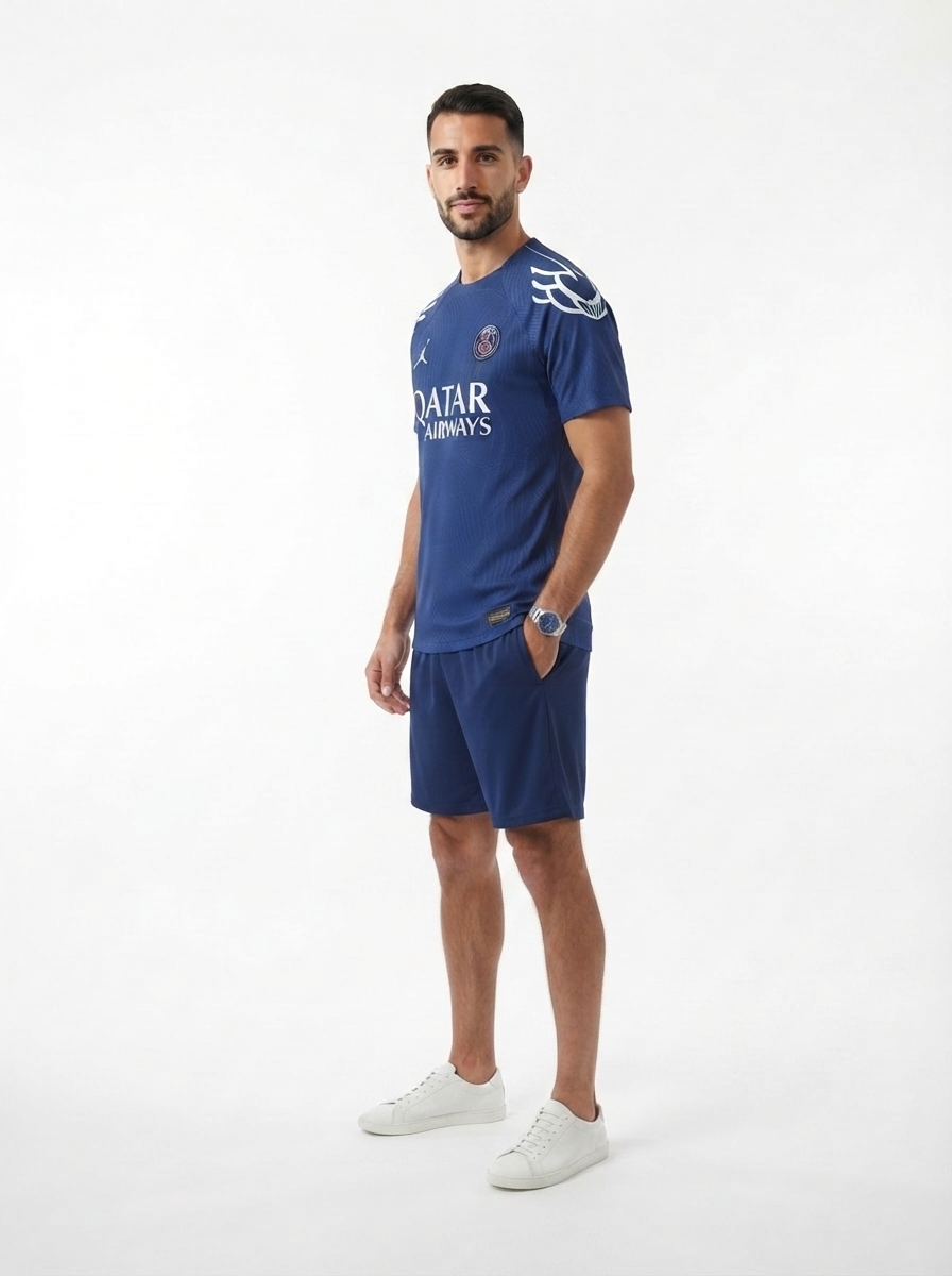 Paris Saint-Germain (PSG) 25/26 Training Jersey - Navy Blue - Player Version - Slim Fit