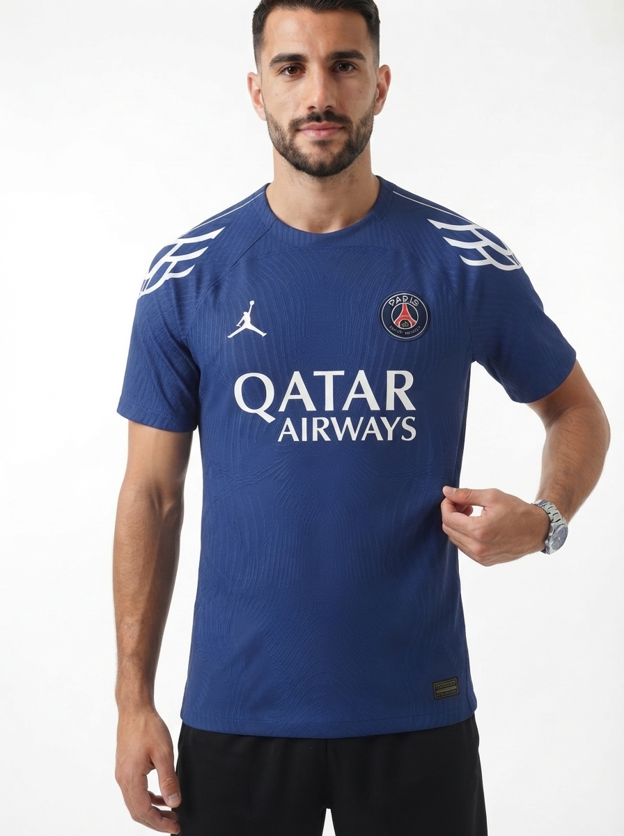 Paris Saint-Germain (PSG) 25/26 Training Jersey - Navy Blue - Player Version - Slim Fit