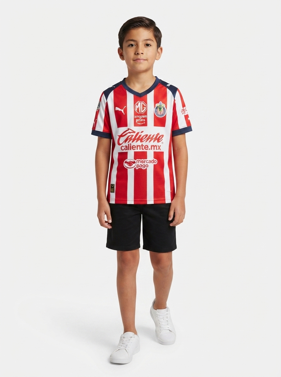 25/26 Kids Chivas Home