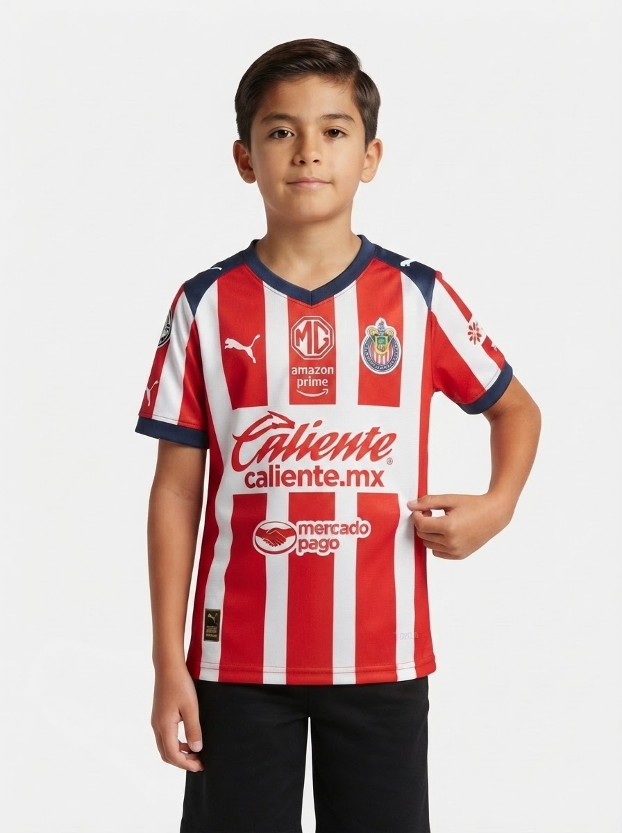 25/26 Kids Chivas Home
