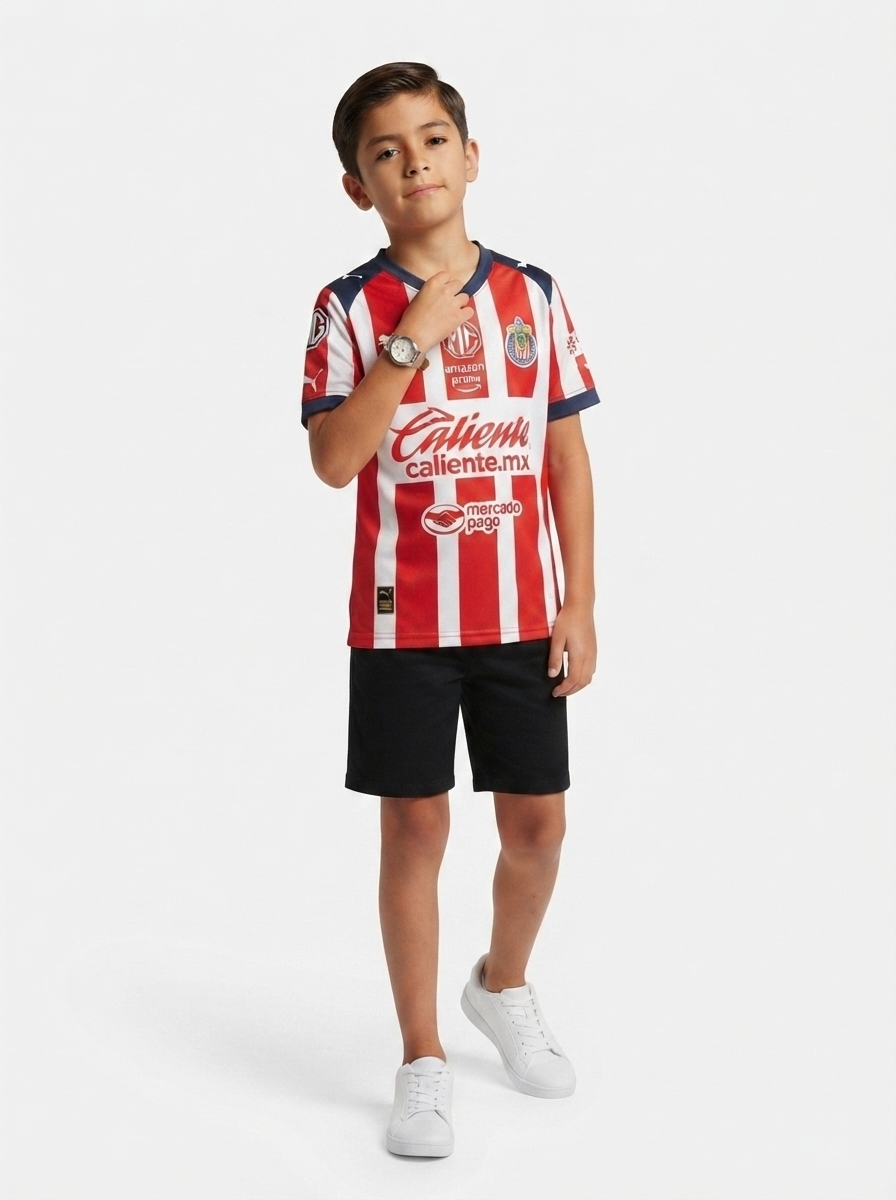 25/26 Kids Chivas Home