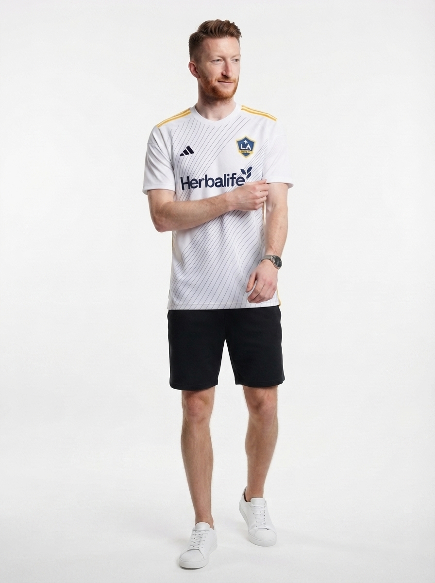 LA Galaxy Marco Reus 18 Home Fan Jersey 2025/26