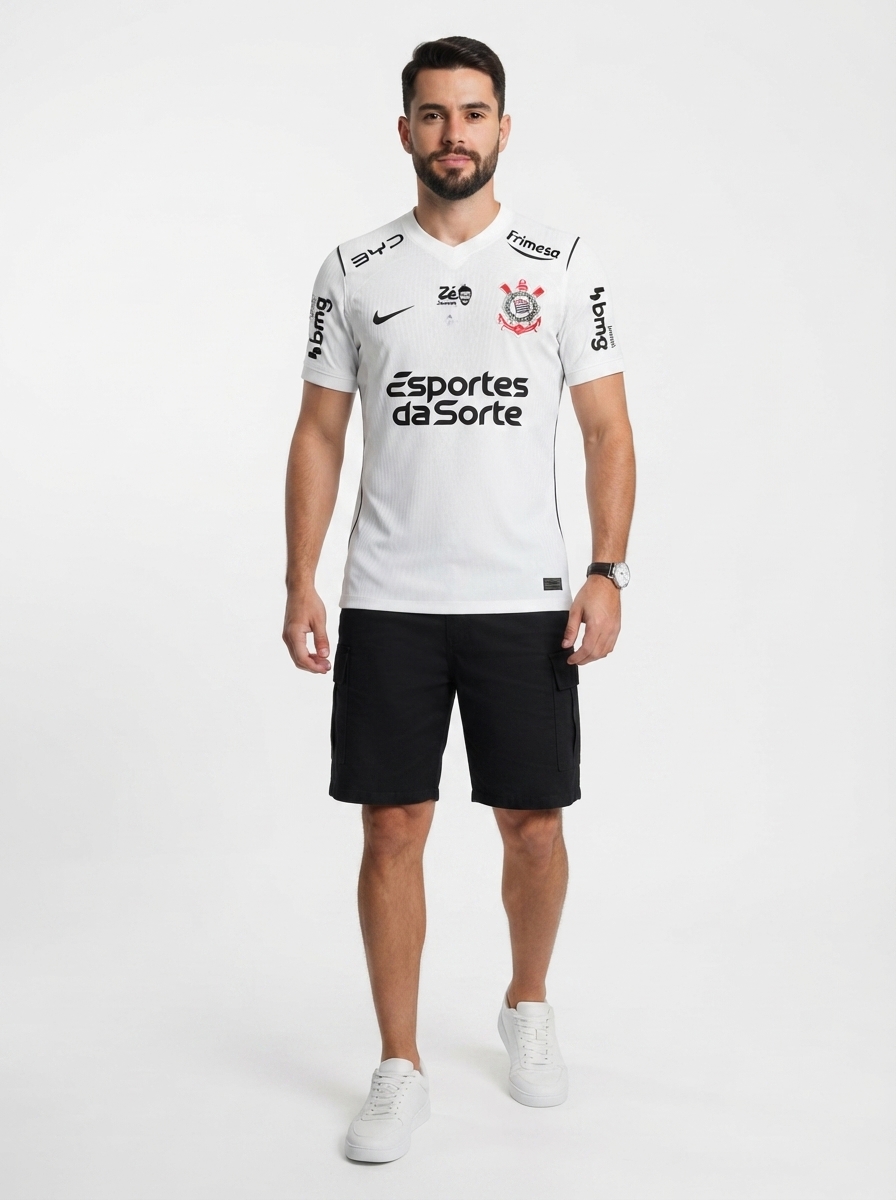 Corinthians I 2026/27 Jogador Player Sponsor [Slim Fit]