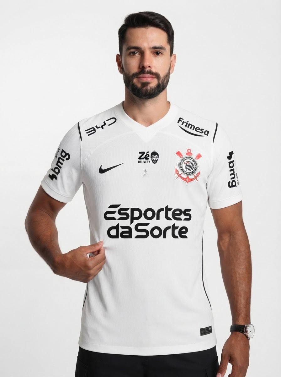 Corinthians I 2026/27 Jogador Player Sponsor [Slim Fit]
