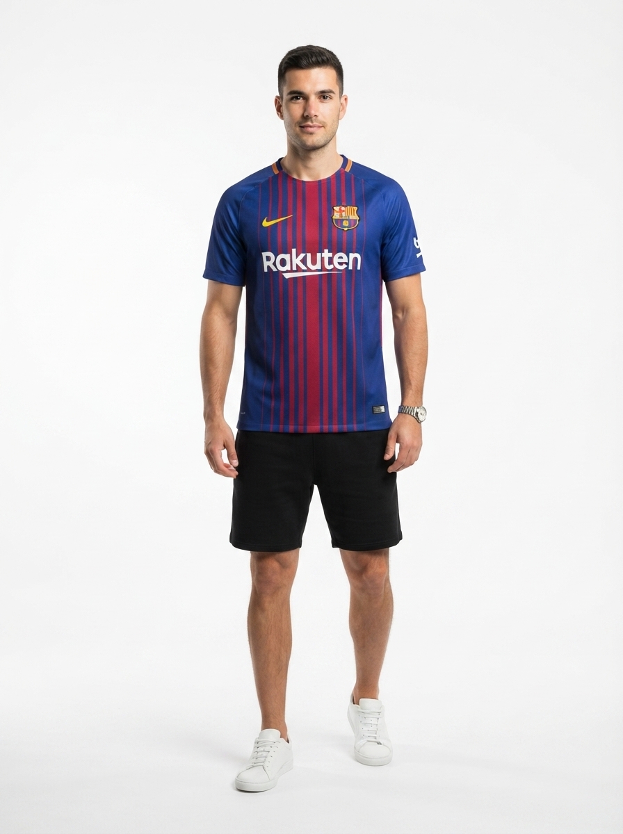 Barcelona 17/18 I Home Jersey - Retro Version