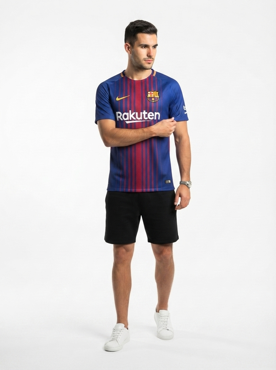 Barcelona 17/18 I Home Jersey - Retro Version