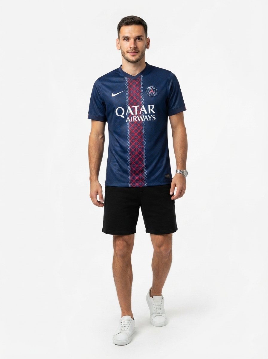 PSG Kvaratskhelia 7 Home Fan Jersey 2025/26
