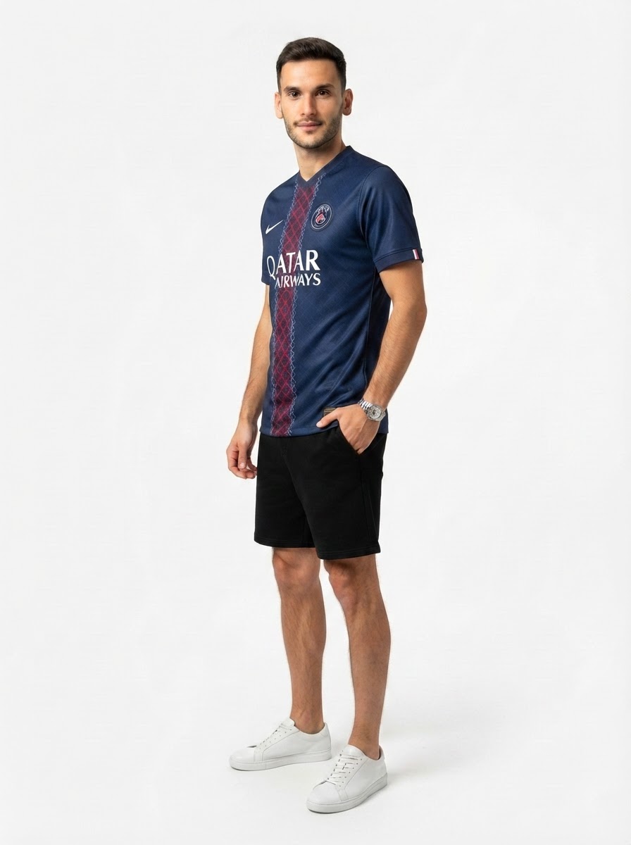 PSG Kvaratskhelia 7 Home Fan Jersey 2025/26