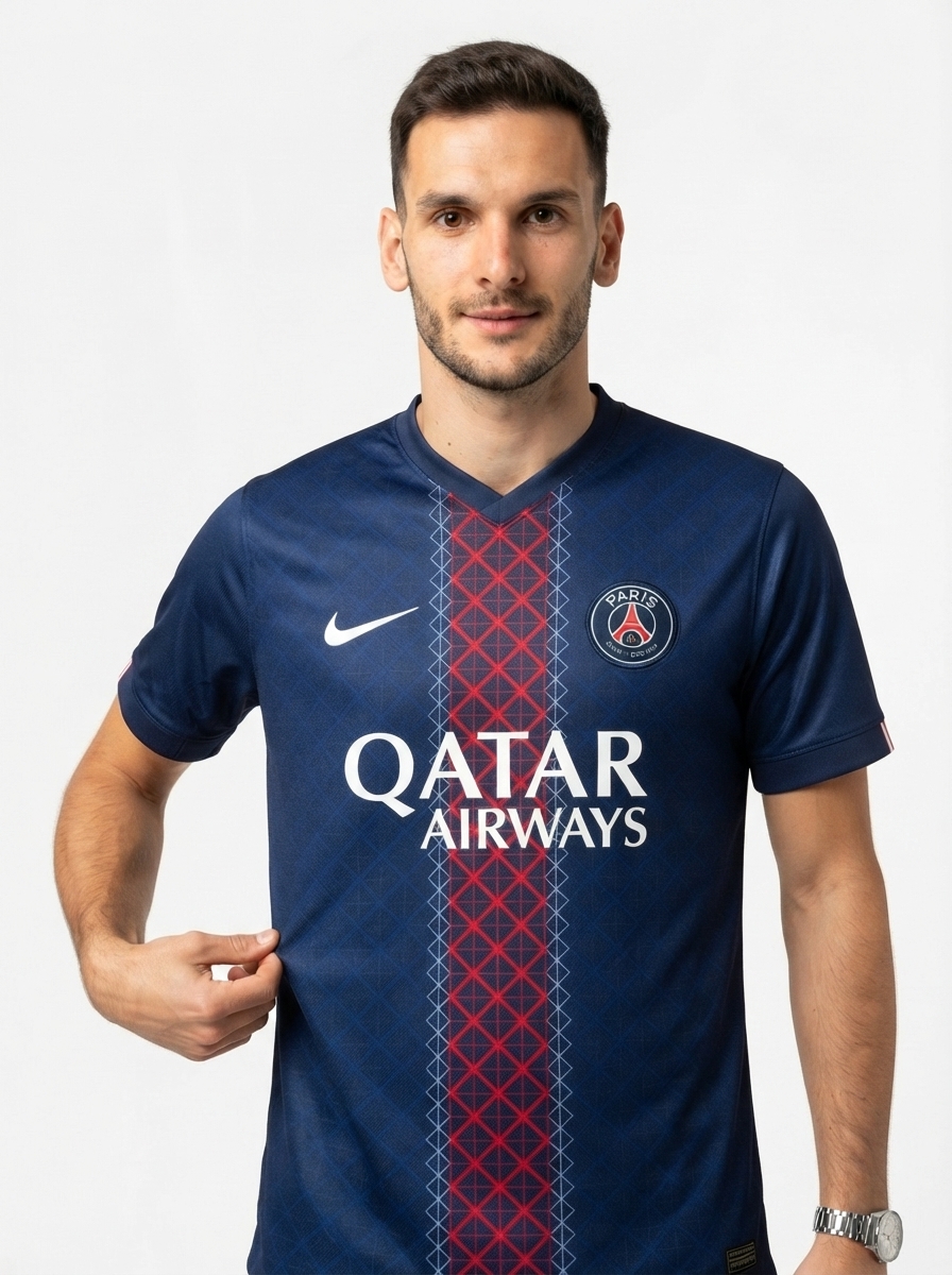 PSG Kvaratskhelia 7 Home Fan Jersey 2025/26