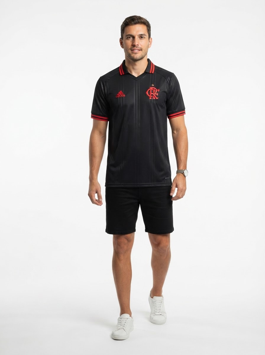 Flamengo 19/20 Special Edition Jersey - Black - Retro Version