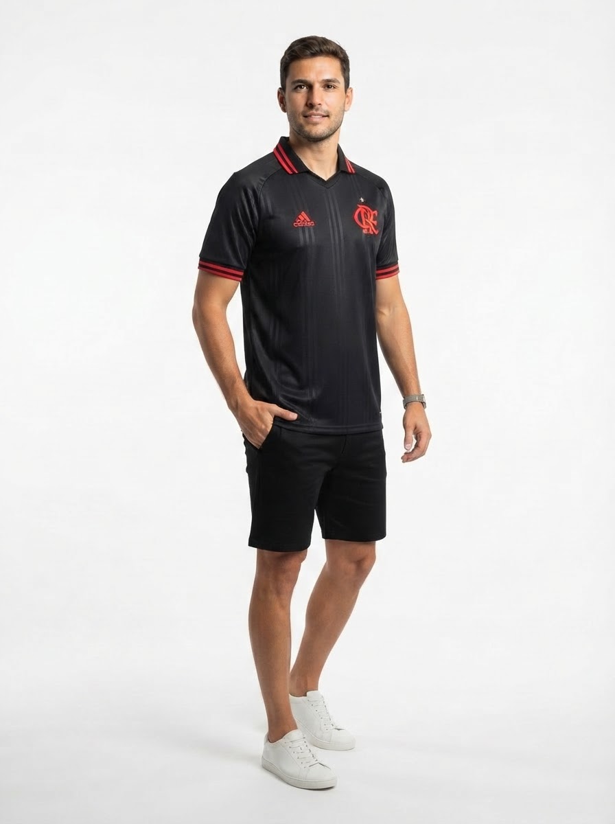 Flamengo 19/20 Special Edition Jersey - Black - Retro Version