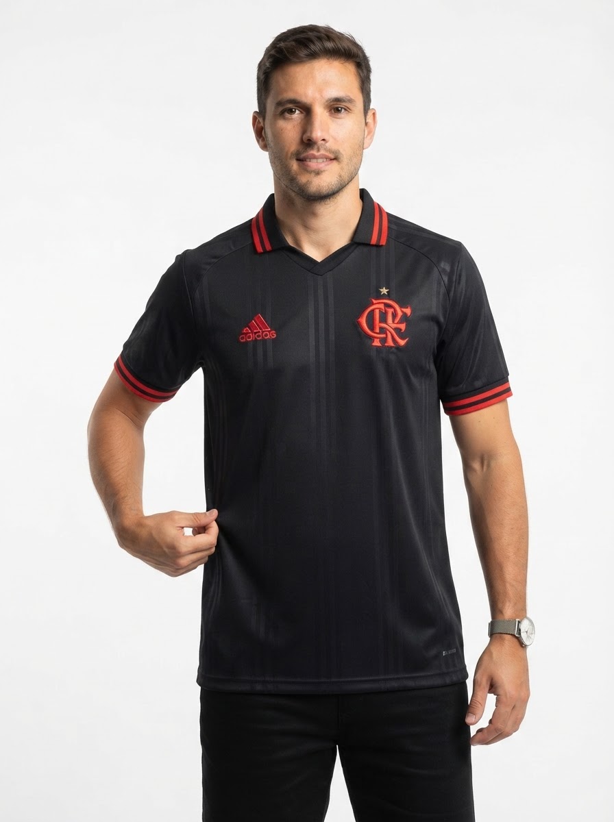 Flamengo 19/20 Special Edition Jersey - Black - Retro Version
