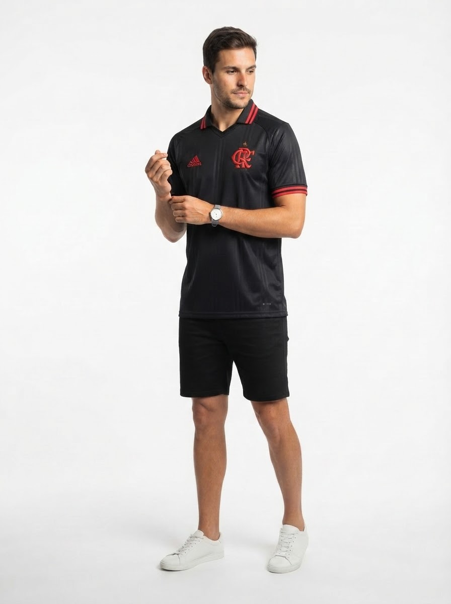 Flamengo 19/20 Special Edition Jersey - Black - Retro Version