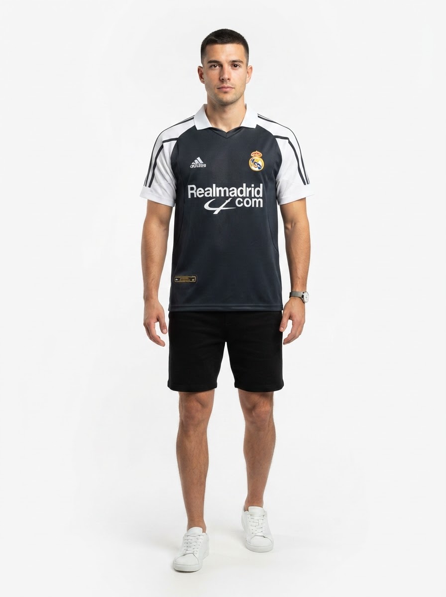 Real Madrid 01/02 II Away Jersey - Retro Version