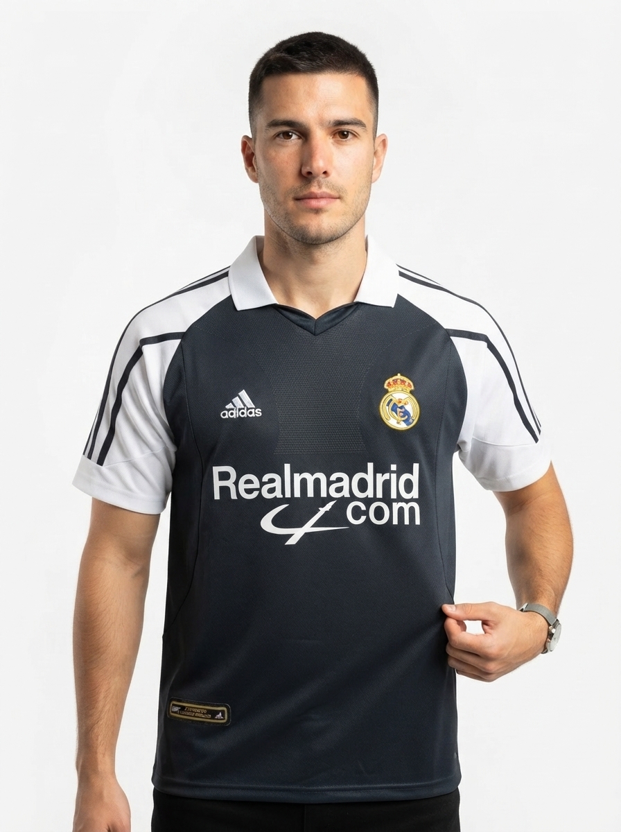 Real Madrid 01/02 II Away Jersey - Retro Version