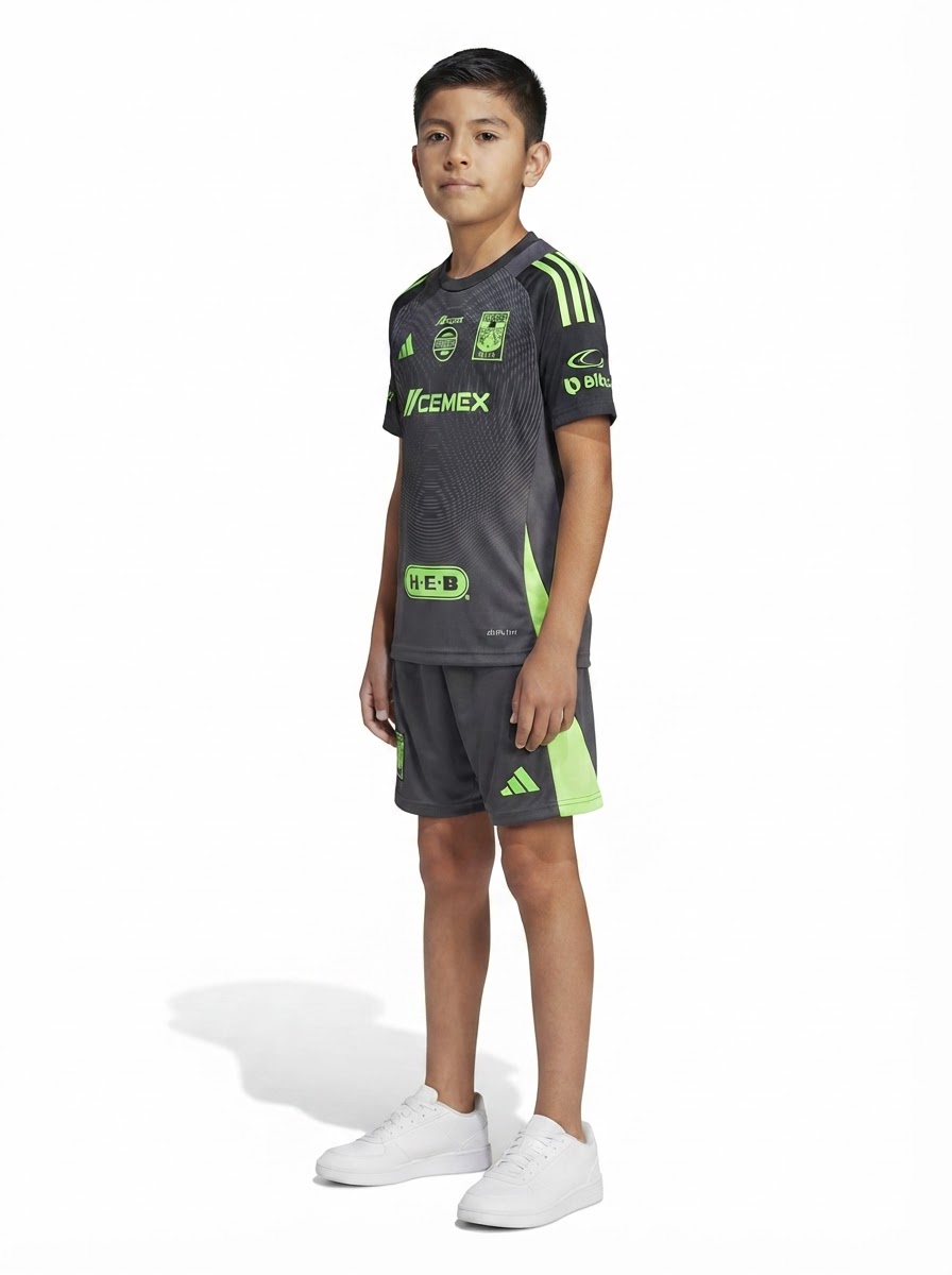Kids Kit Tigres UANL GK Home 2025/26