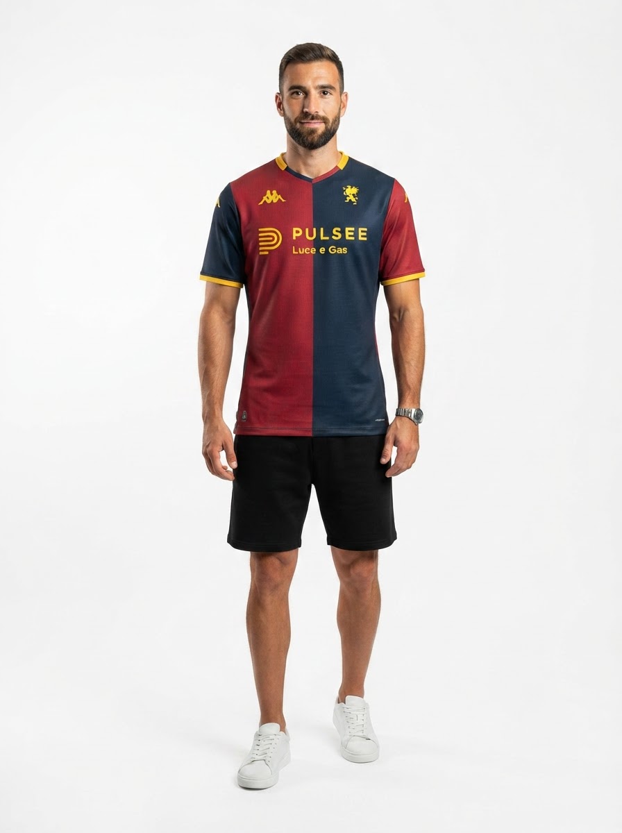 Jersey Genoa 25/26 Home - Fan Version
