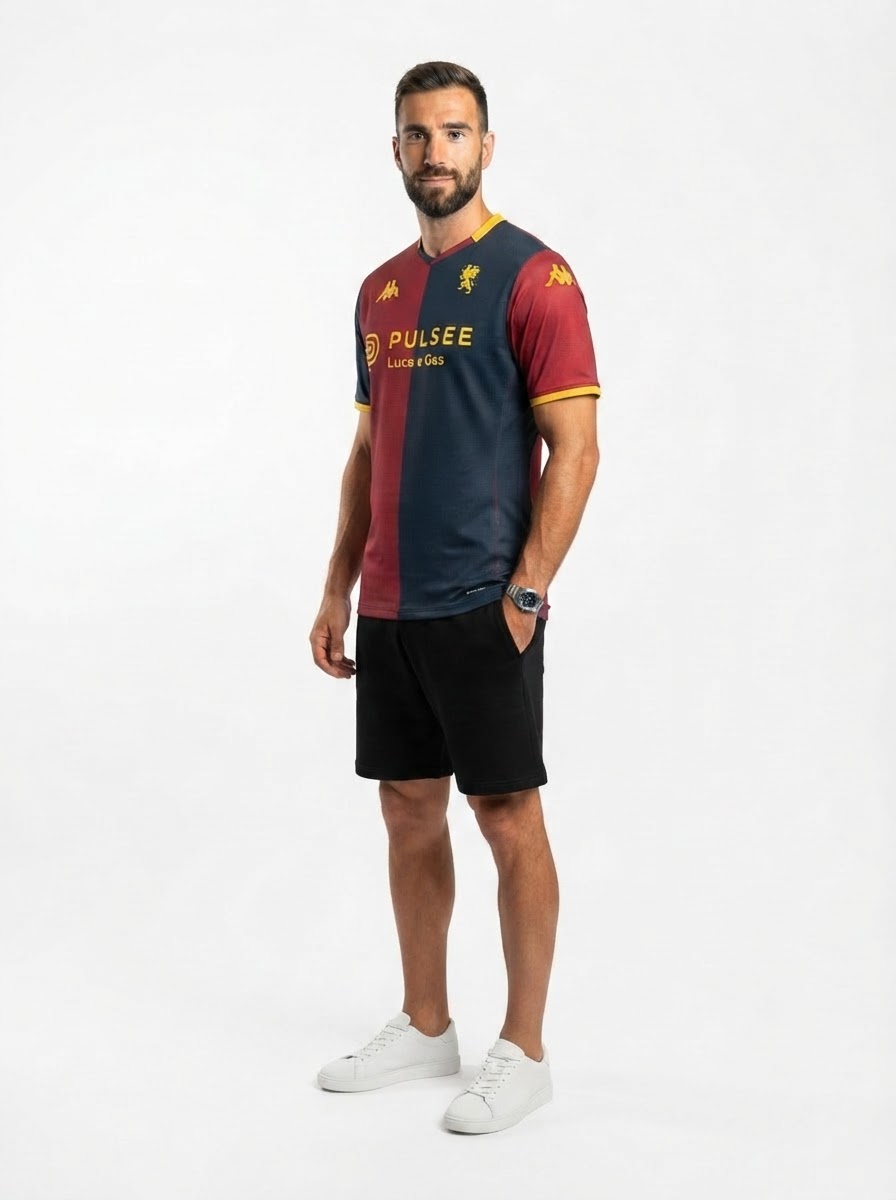 Jersey Genoa 25/26 Home - Fan Version