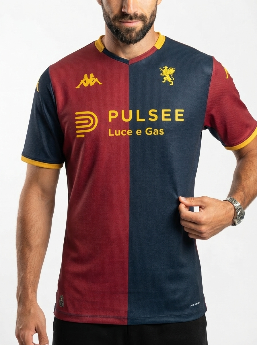 Jersey Genoa 25/26 Home - Fan Version
