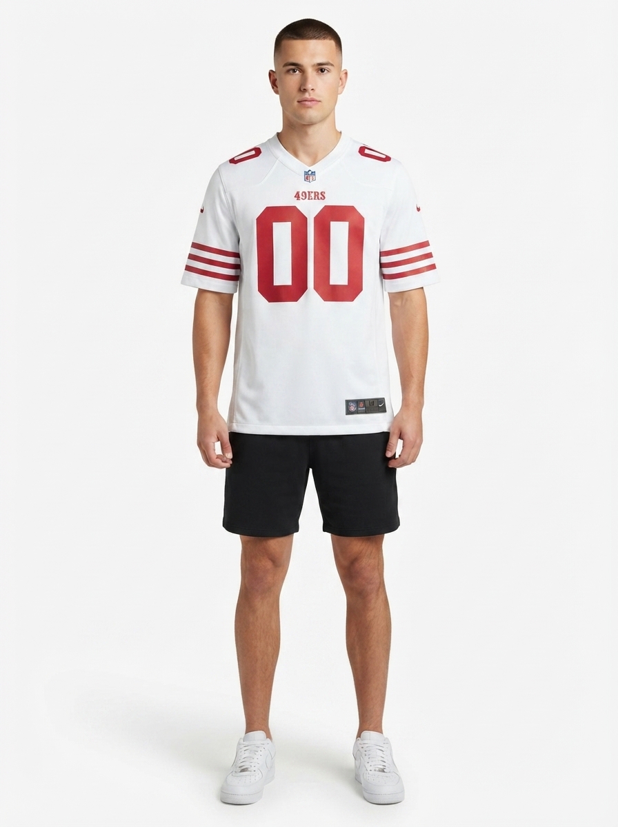 San Francisco 49ers - Custom Game Jersey - White