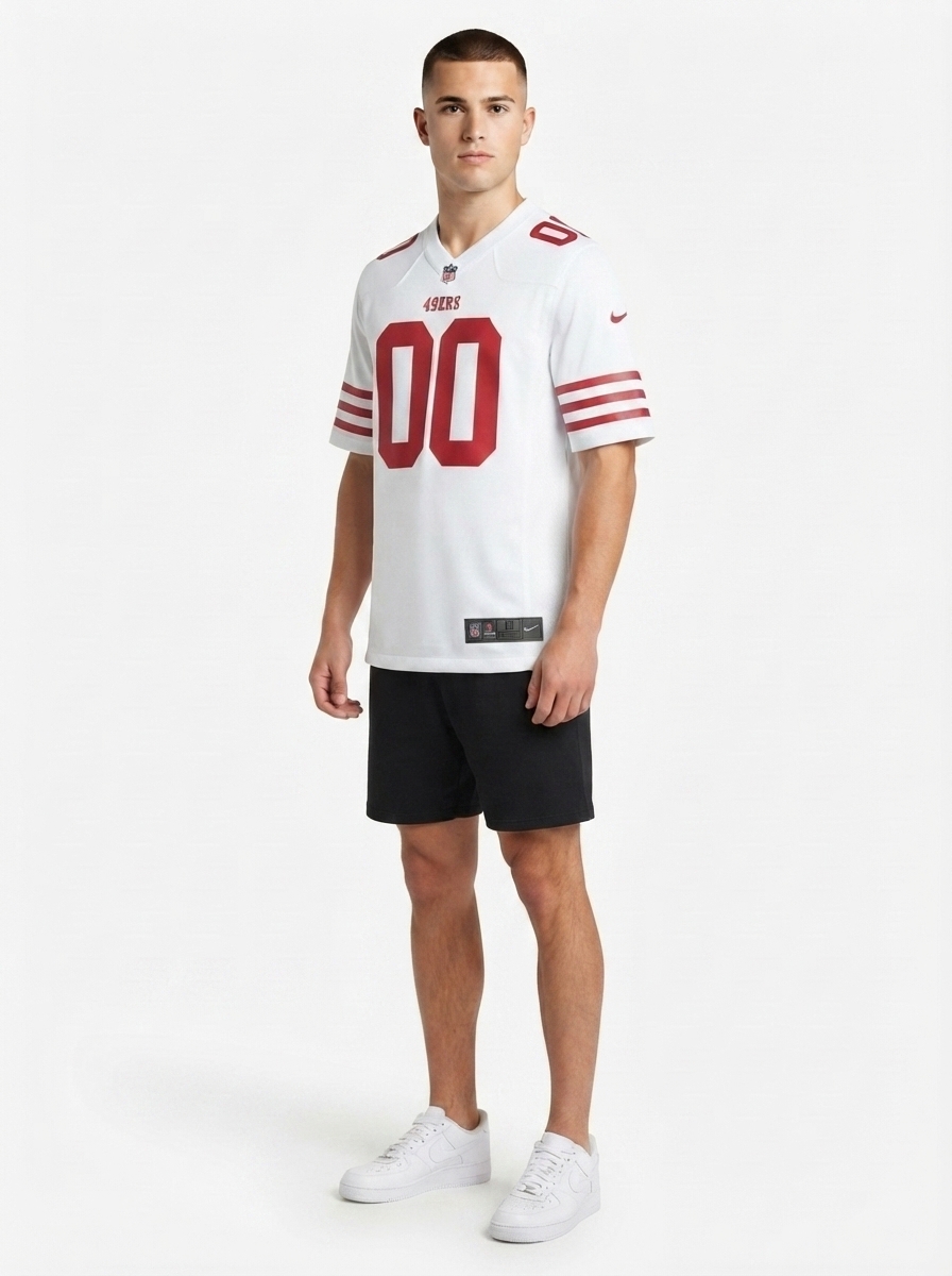 San Francisco 49ers - Custom Game Jersey - White