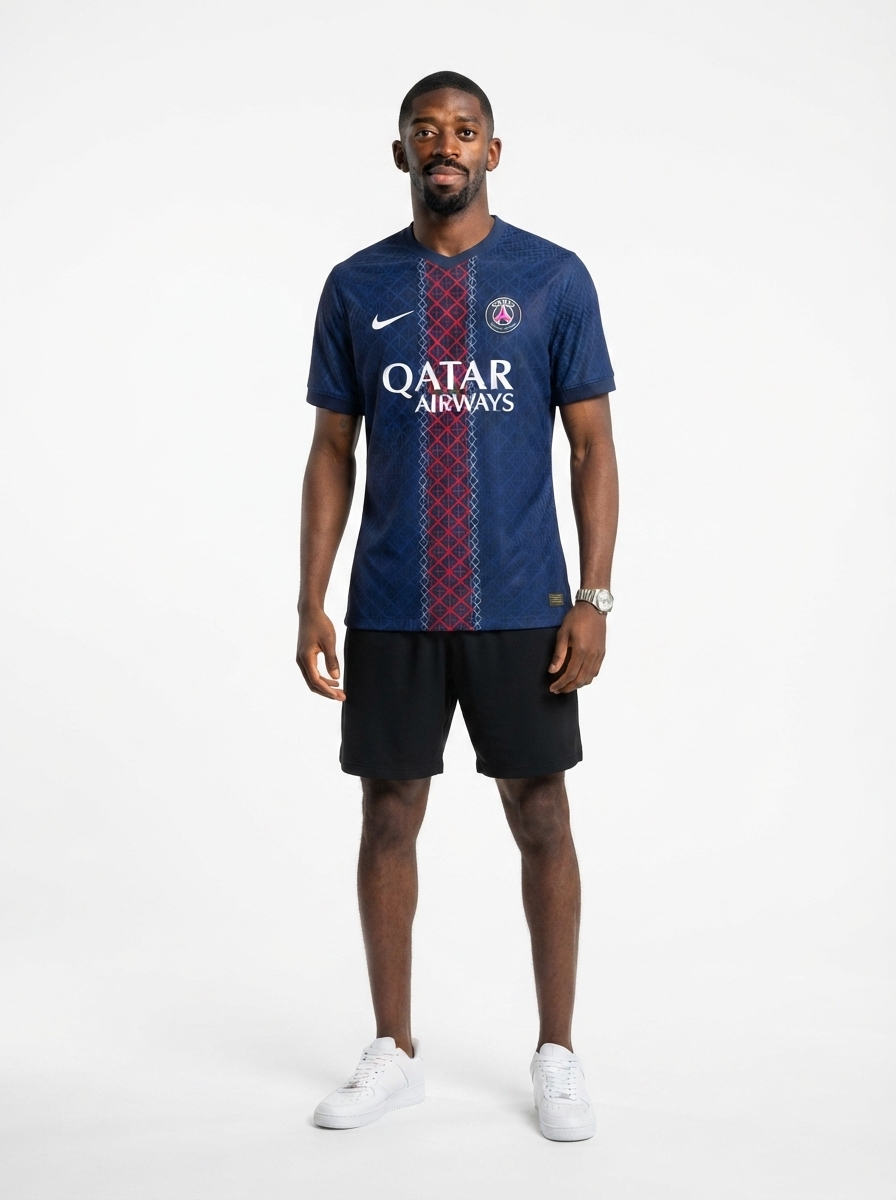 PSG O.Dembélé 10 Home Authentic Player [Slim Fit] Player [Slim Fit] Player [Slim Fit] Player 2025/26 Dri-Fit ADV Match