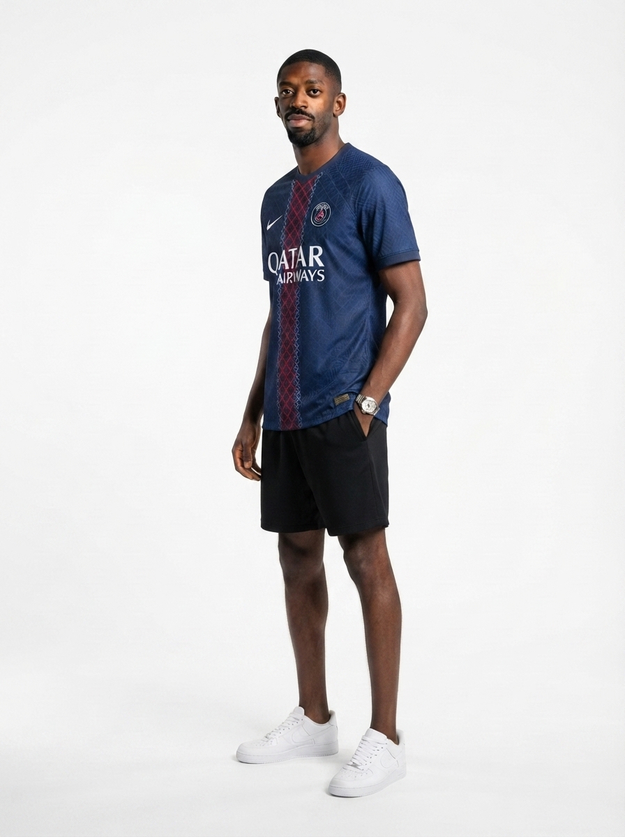 PSG O.Dembélé 10 Home Authentic Player [Slim Fit] Player [Slim Fit] Player [Slim Fit] Player 2025/26 Dri-Fit ADV Match