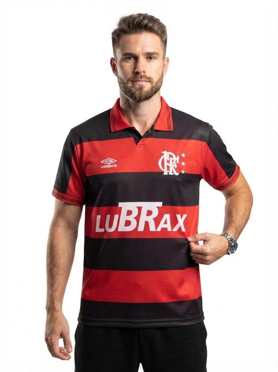 Flamengo 92/93 I Home Jersey - Retro Version