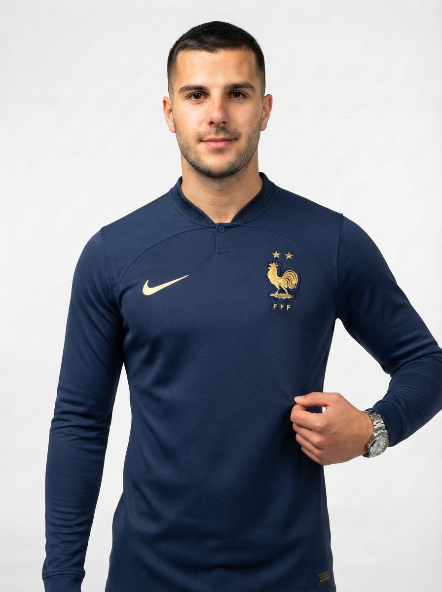 France 22/23 I Home Jersey - Long Sleeve