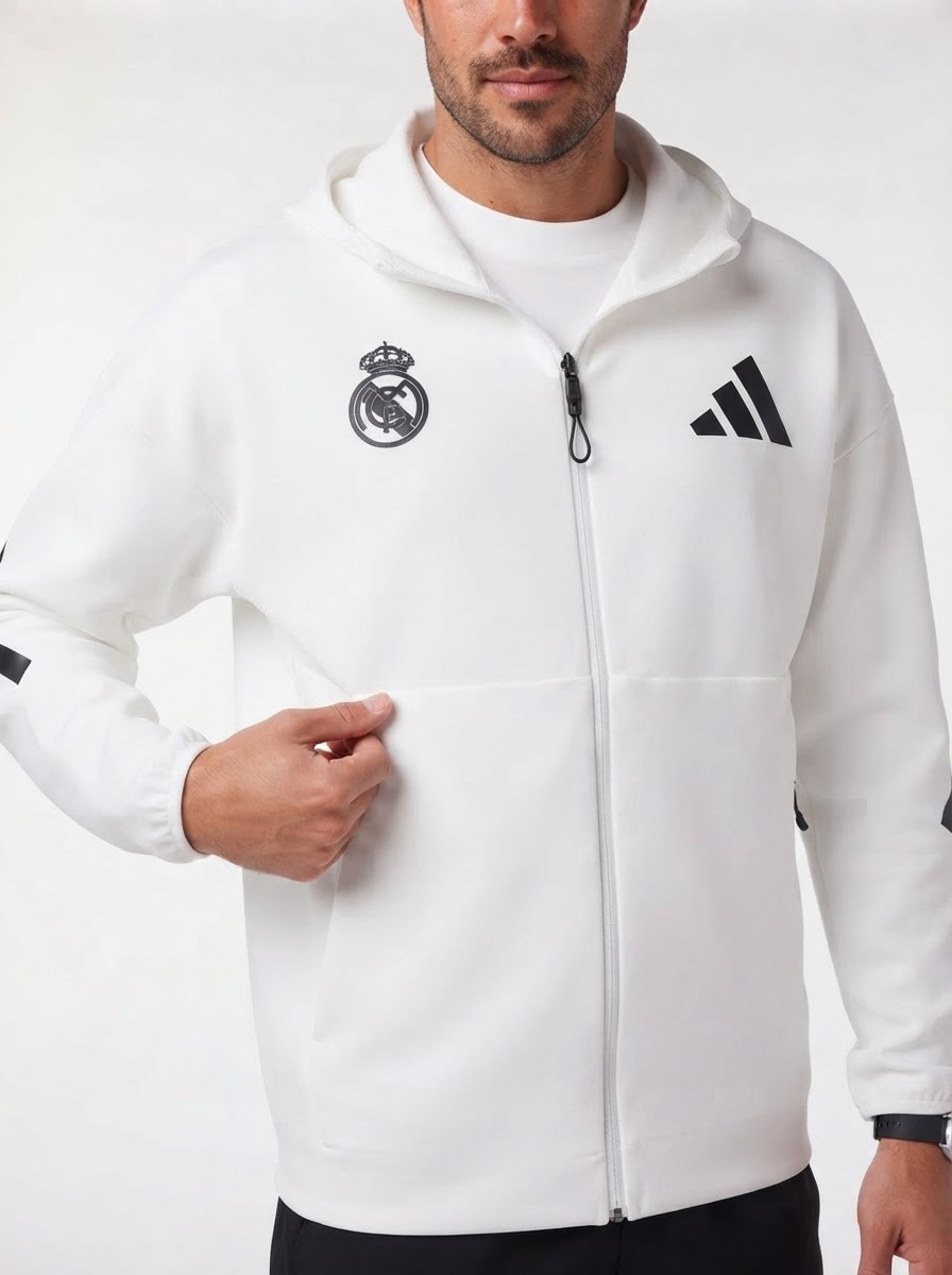 Jacket Real Madrid Urban Full Zip