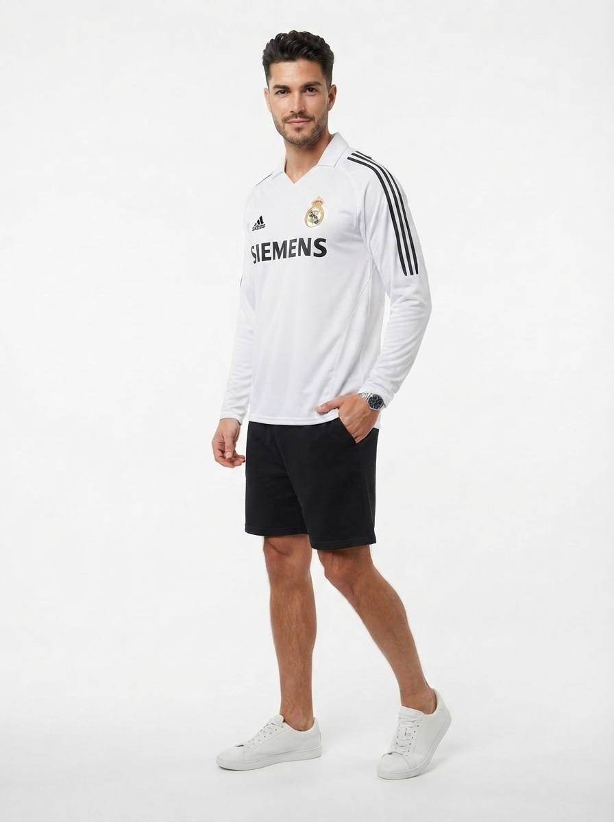 Real Madrid 05/06 I Home Jersey - Long Sleeve Retro Version