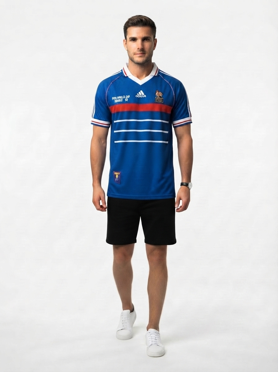 France 1998 Home World Cup Jersey