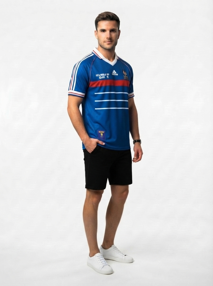 France 1998 Home World Cup Jersey