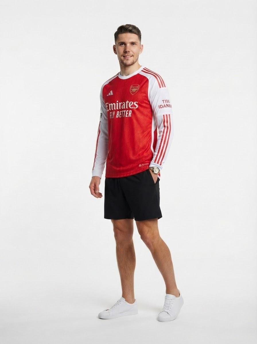 Arsenal Gyökeres 14 Home Long Sleeve Fan Jersey 2025/26