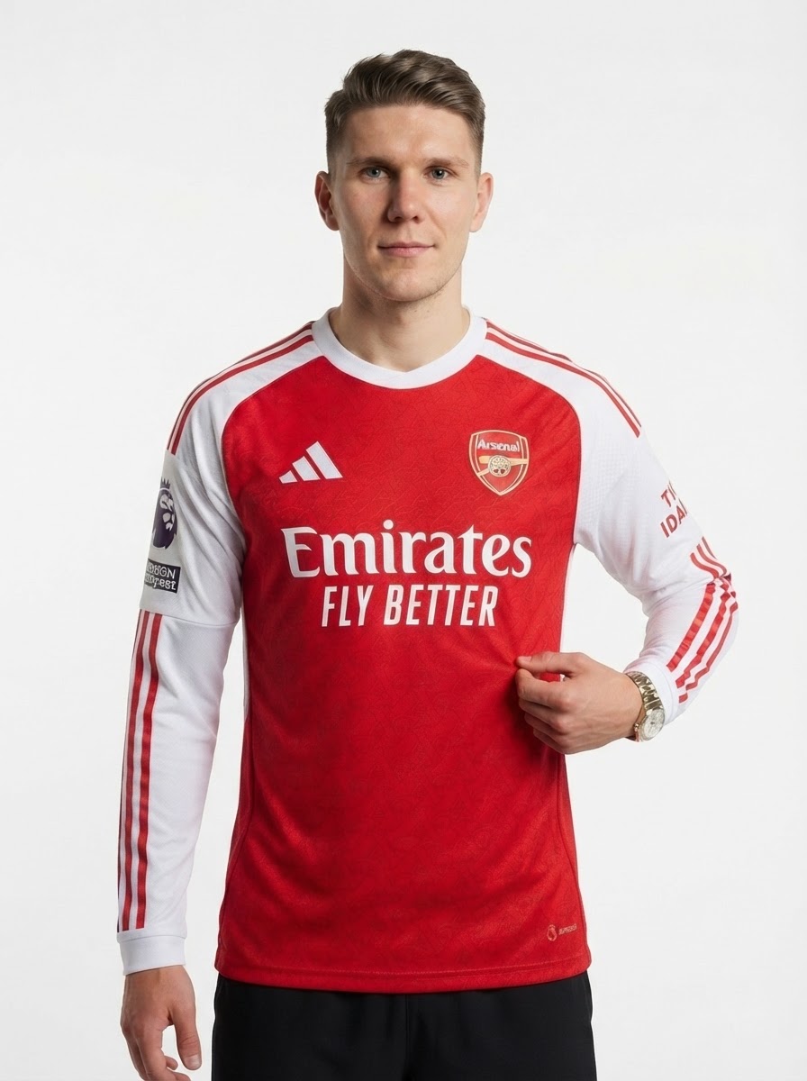 Arsenal Gyökeres 14 Home Long Sleeve Fan Jersey 2025/26