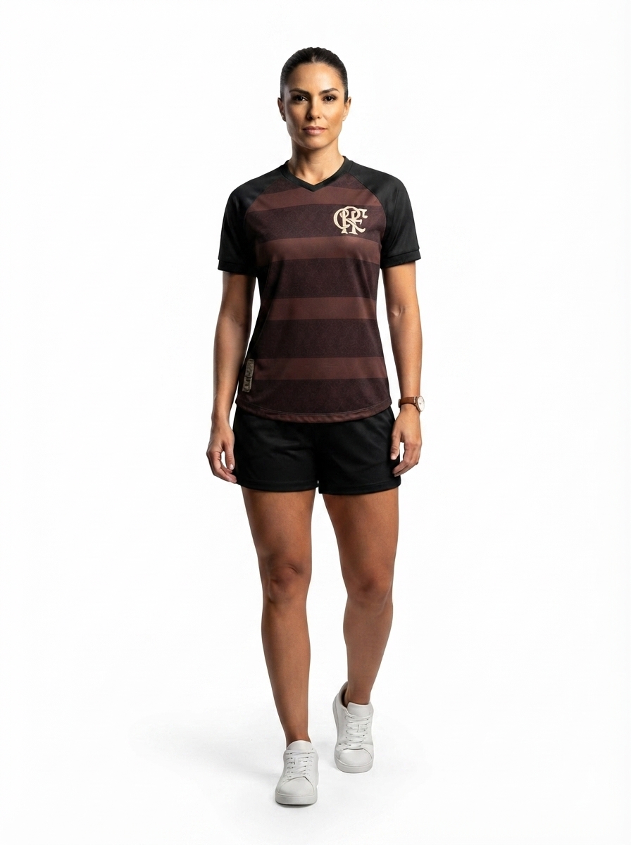 Flamengo woman 2025 diamante negro Home - Fan Version