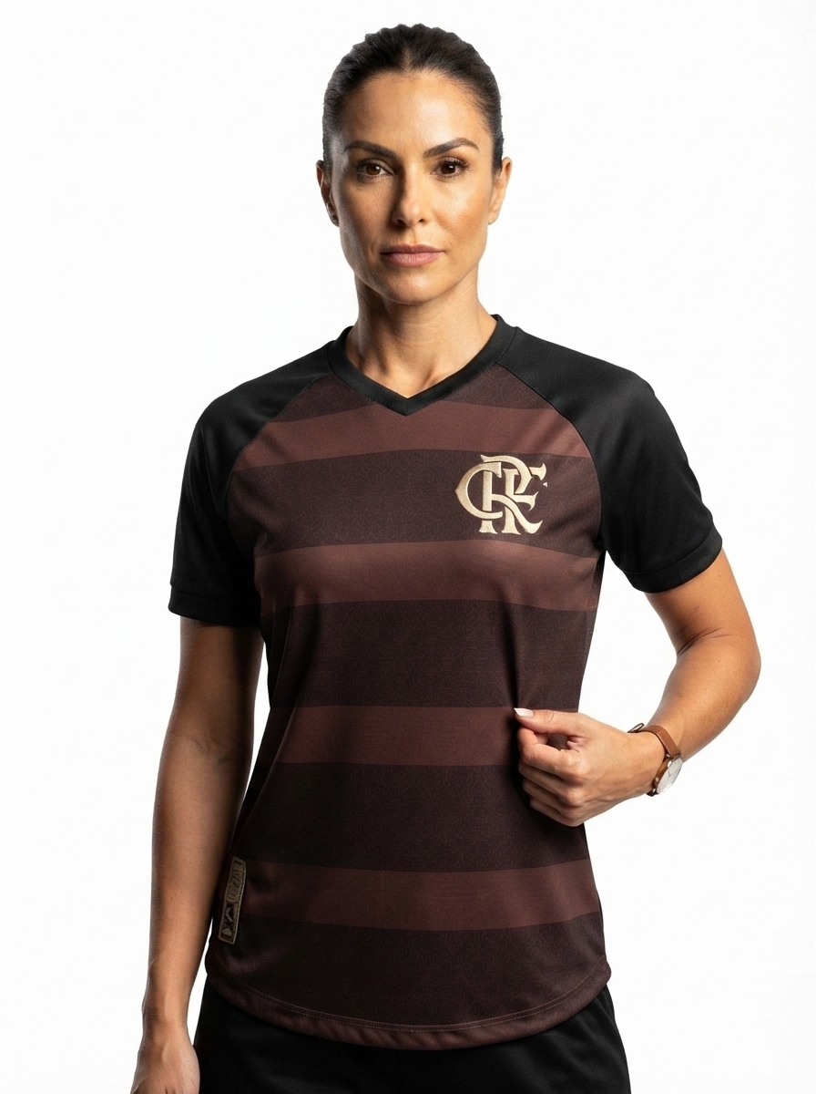 Flamengo woman 2025 diamante negro Home - Fan Version