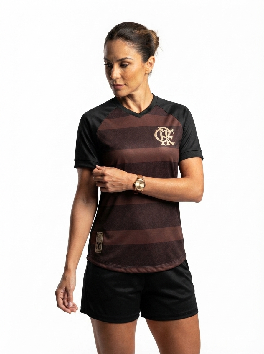 Flamengo woman 2025 diamante negro Home - Fan Version