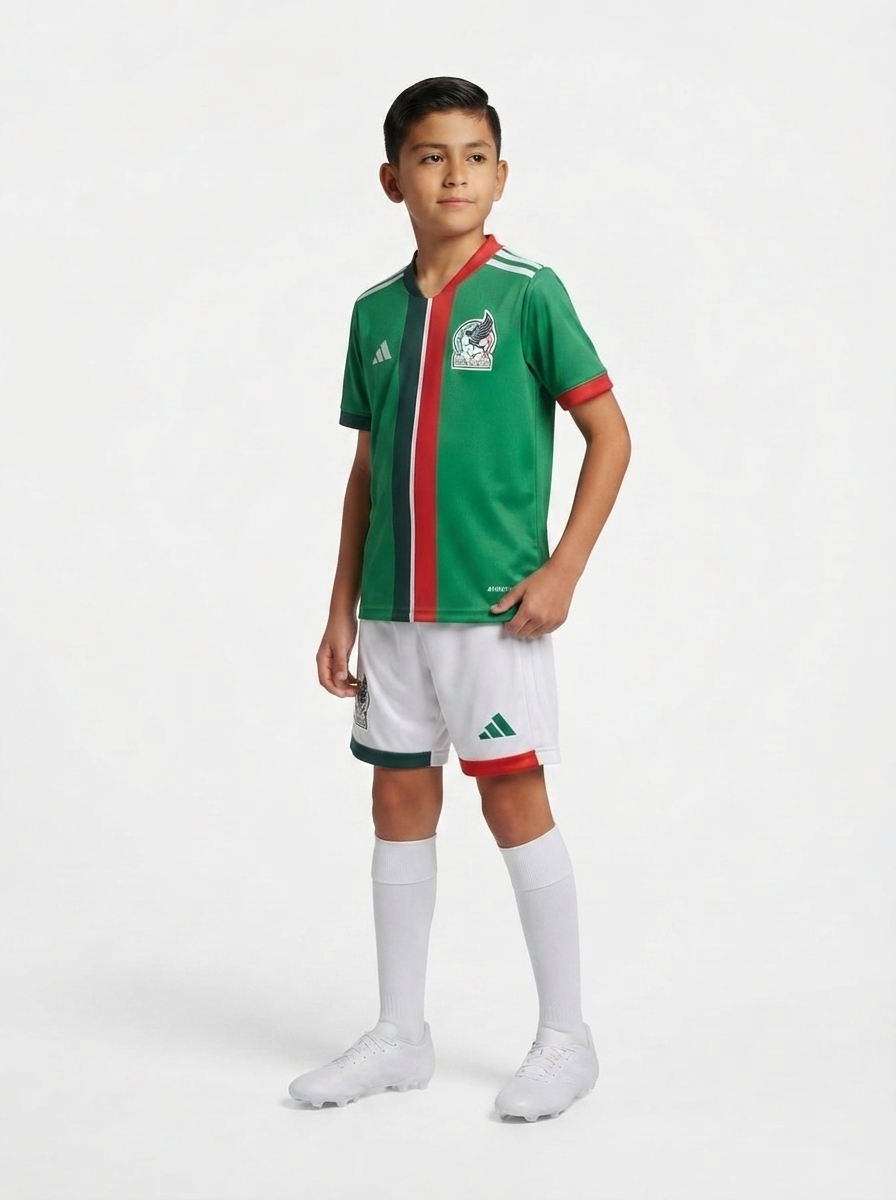 Mexico 2025/26 Home Kids Kit