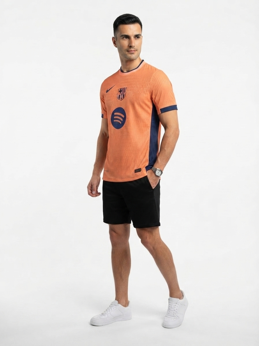 Barcelona 25/26 Special Edition Jersey - Orange - Player Version - Slim Fit