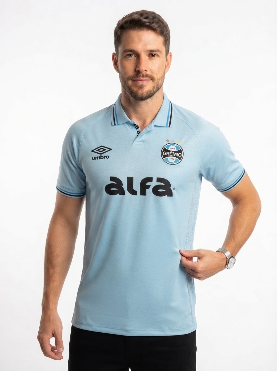 Jersey Grêmio 2025/26 II Azul Celeste Player [Slim Fit]