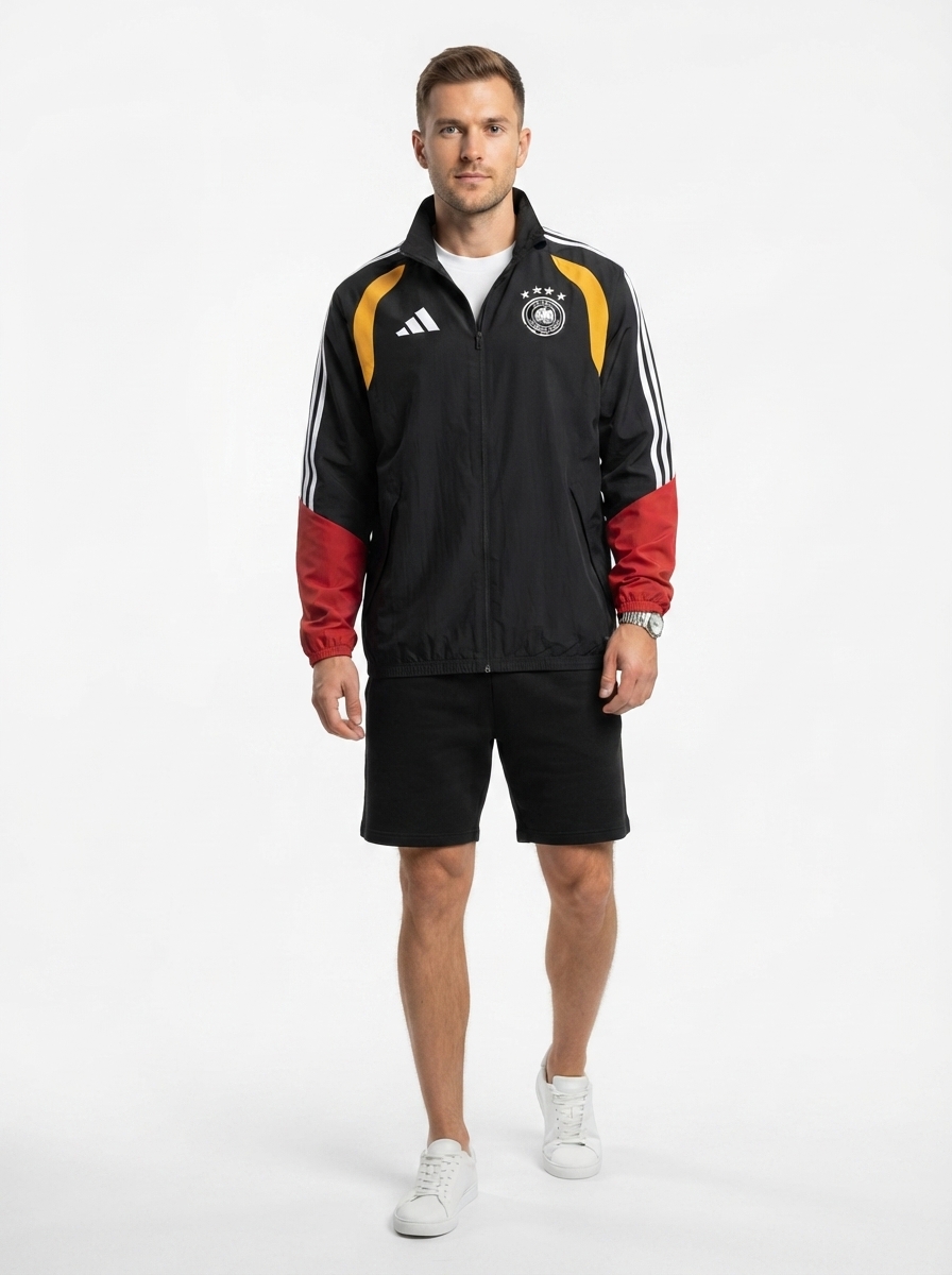 Jacket Alemanha All Weather Black WorldCup