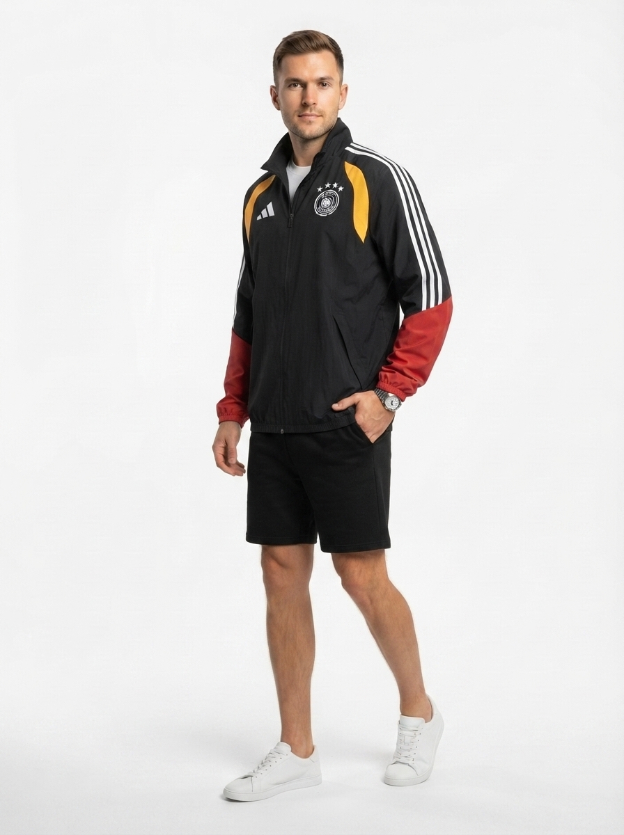 Jacket Alemanha All Weather Black WorldCup