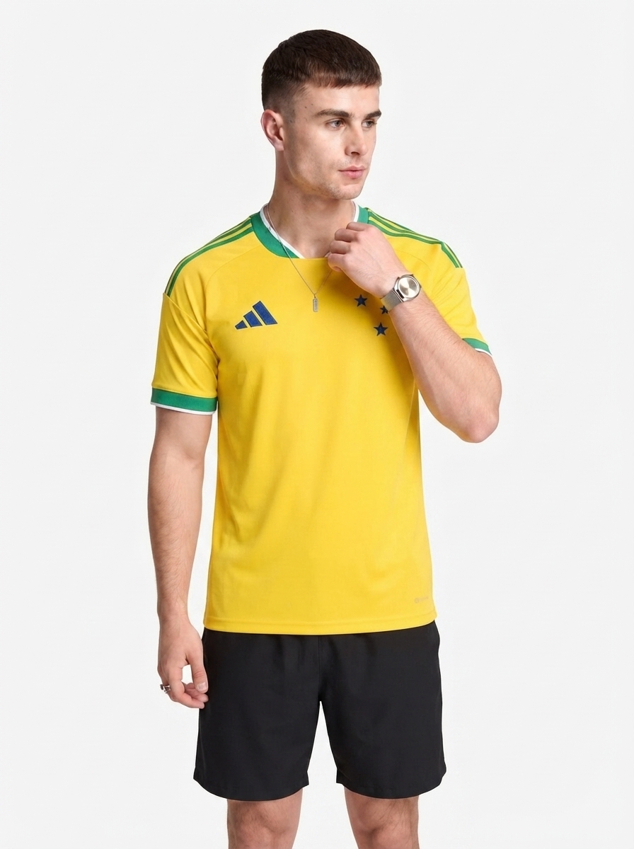 Cruzeiro 26/27 Verde e amarela Copa do Mundo - Fan Version