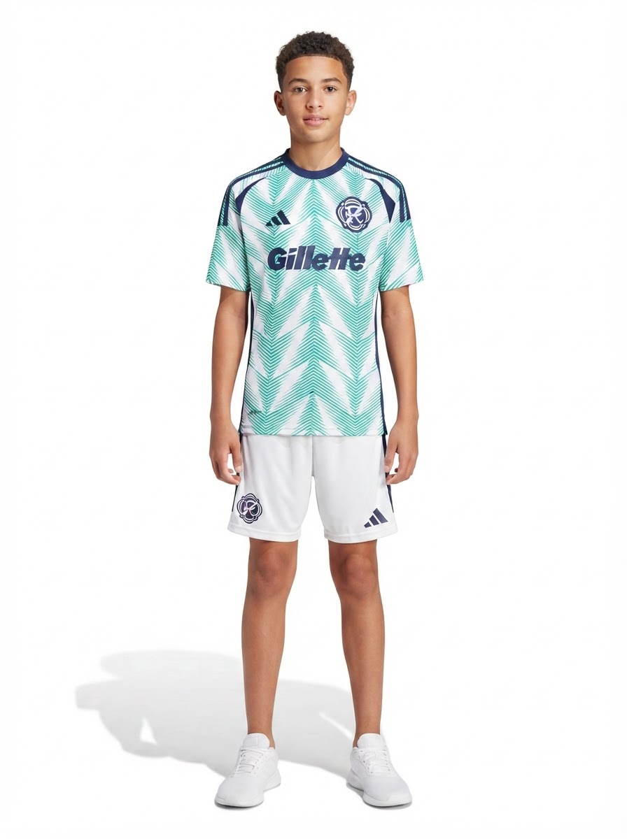 Kids Kit New England Revolution Away 2025/26
