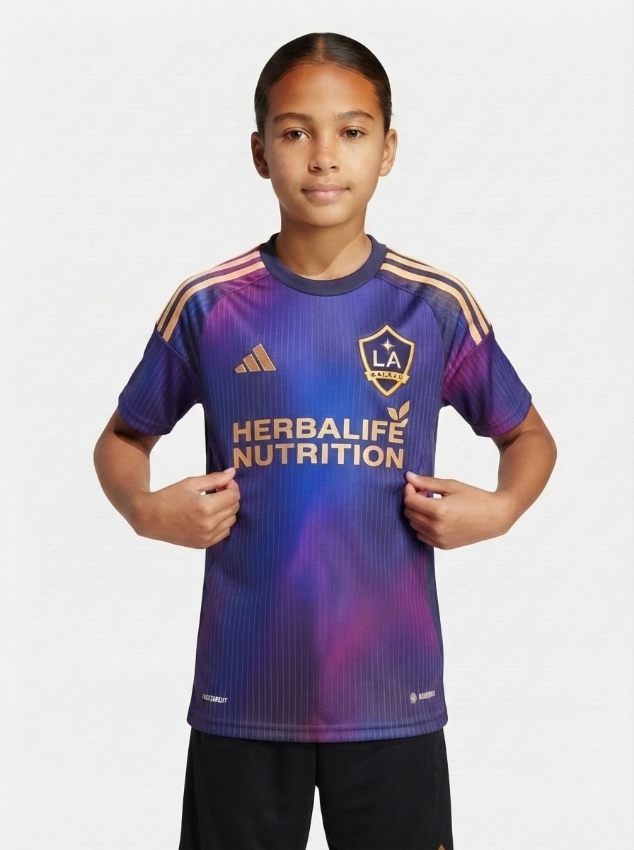 Kids Kit LA Galaxy Away 2025/26